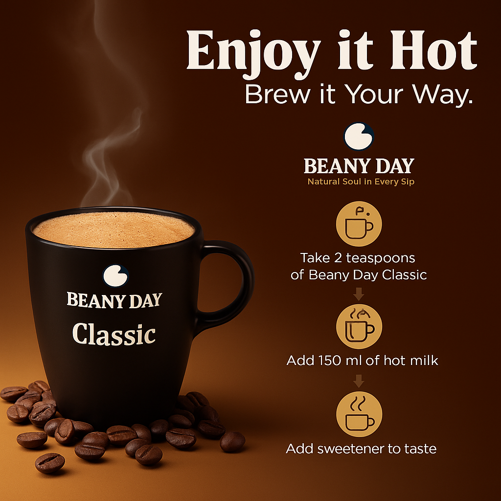 Premium Exotic Hazelnut – Freeze-Dried Instant Coffee (50g)